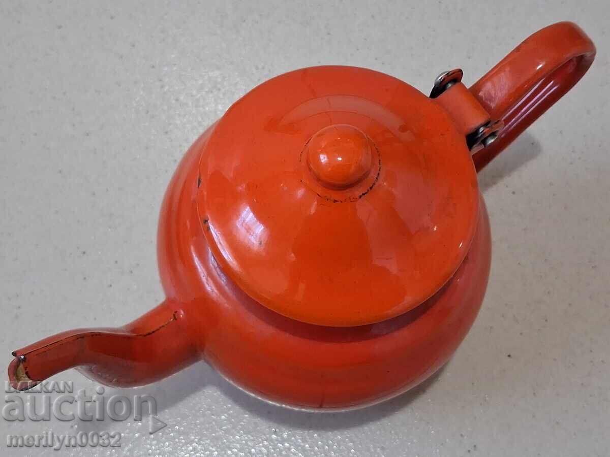 Εμαγιέ τσαγιέρα σοσιαλισμού, σκεύος με σμάλτο - 7