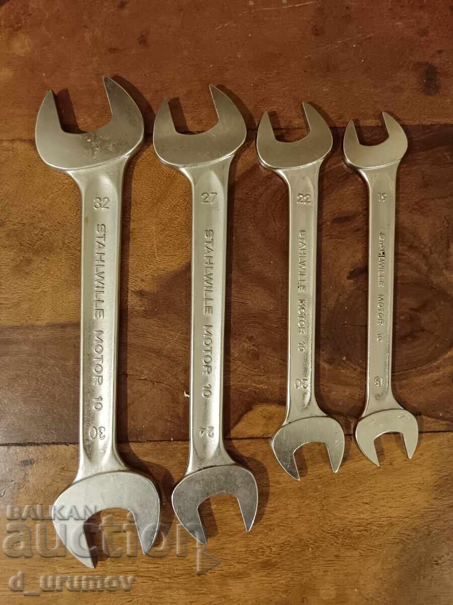 STAHLWILLE MOTOR Wrench Set /from 32 mm to 18 mm/ - 4 pcs with price 50.00 BGN | € 25.56