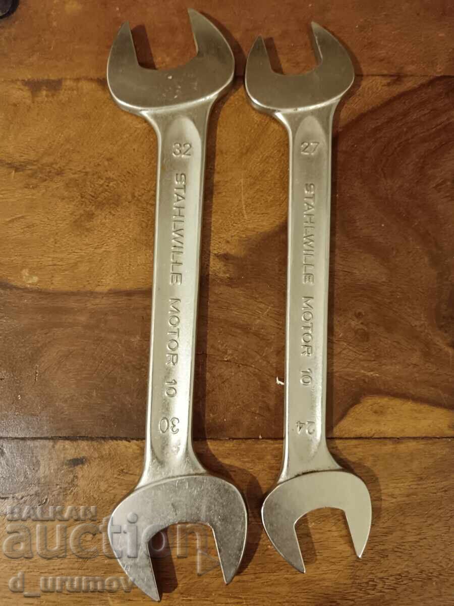 Auction  STAHLWILLE MOTOR Wrench Set /from 32 mm to 18 mm/ - 4 pcs
