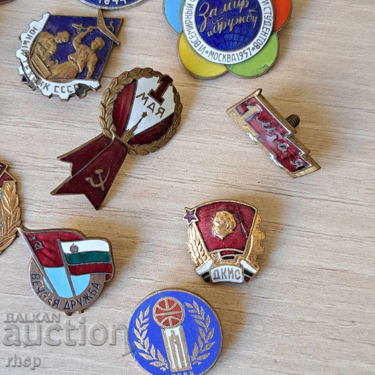 Παράδοση Λοτ εμαγιέ εικονιδίων κοινωνικών μέσων, σήμα