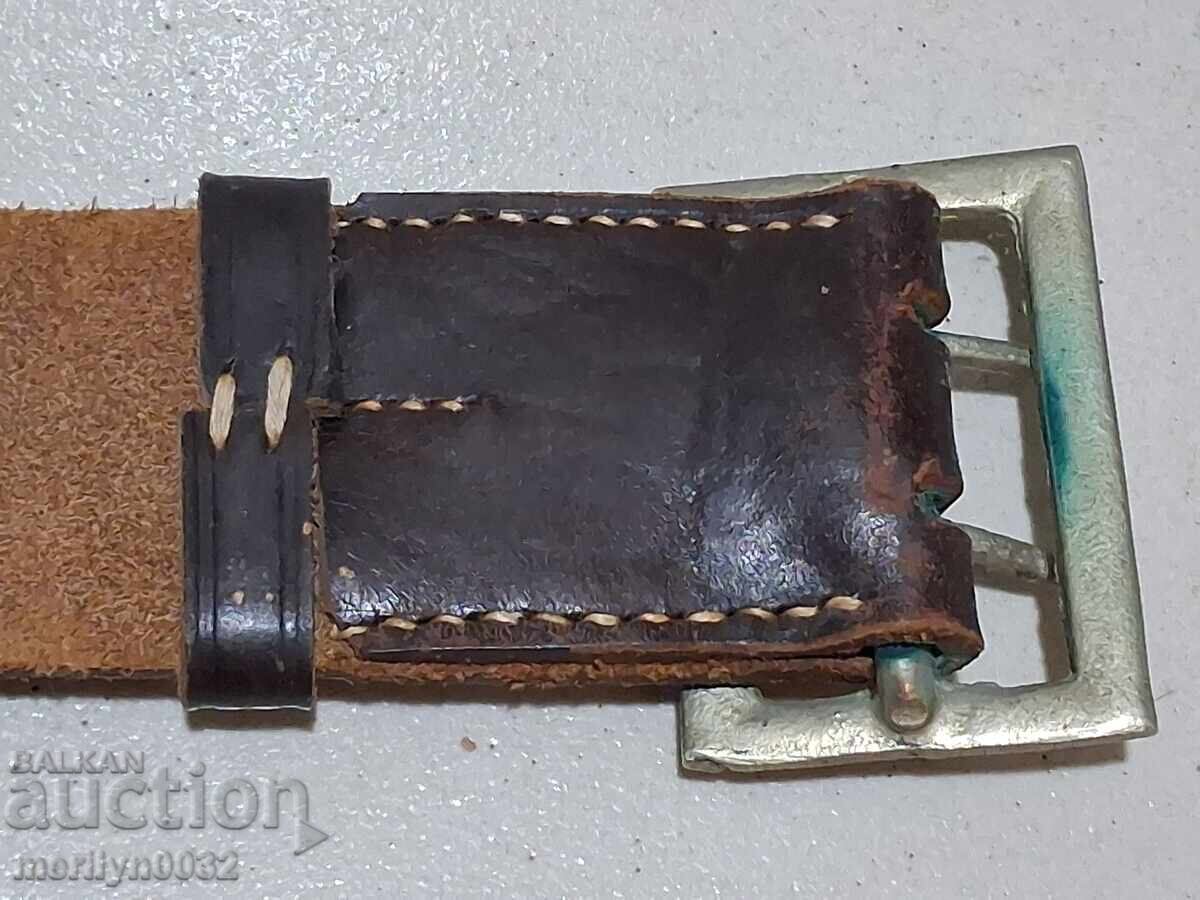 Δερμάτινη ζώνη μάχης αξιωματικού WW2 - 5