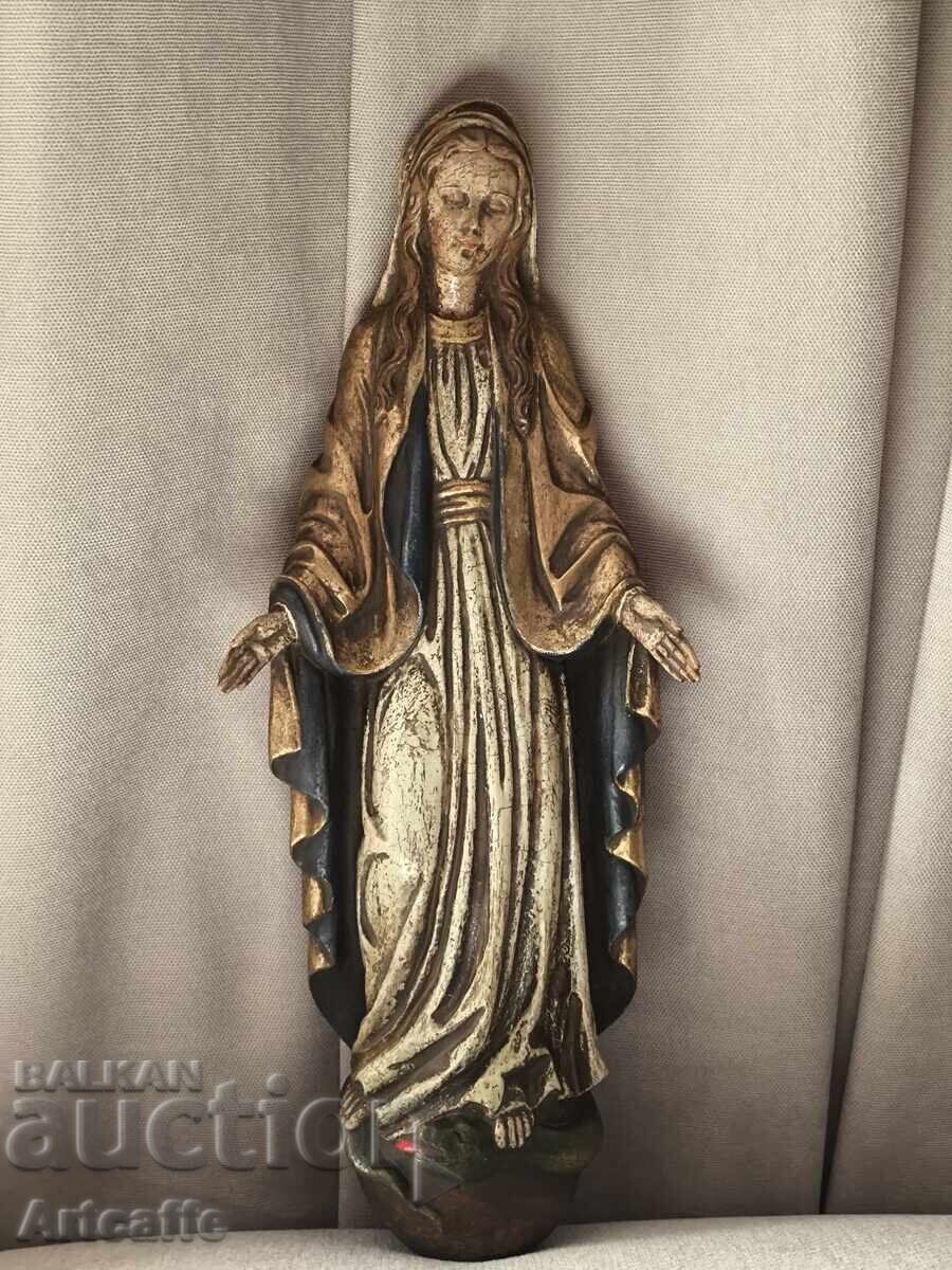 Δημοπρασία Όμορφη φιγούρα της Παναγίας "Αμόλυντη" Δημοπρασία Όμορφη φιγούρα της Παναγίας "Αμόλυντη"