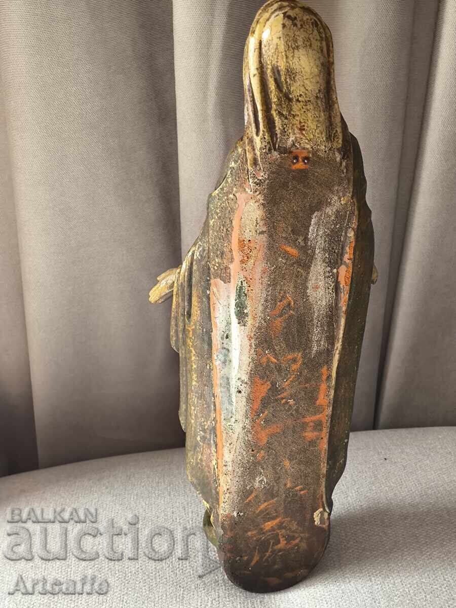 Παράδοση Όμορφη φιγούρα της Παναγίας "Αμόλυντη" Παράδοση Όμορφη φιγούρα της Παναγίας "Αμόλυντη"