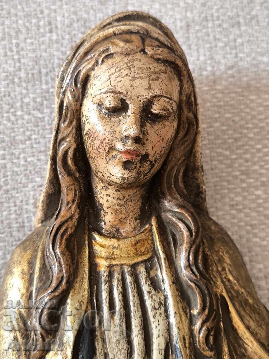 Όμορφη φιγούρα της Παναγίας "Αμόλυντη" - 6 Όμορφη φιγούρα της Παναγίας "Αμόλυντη" - 6