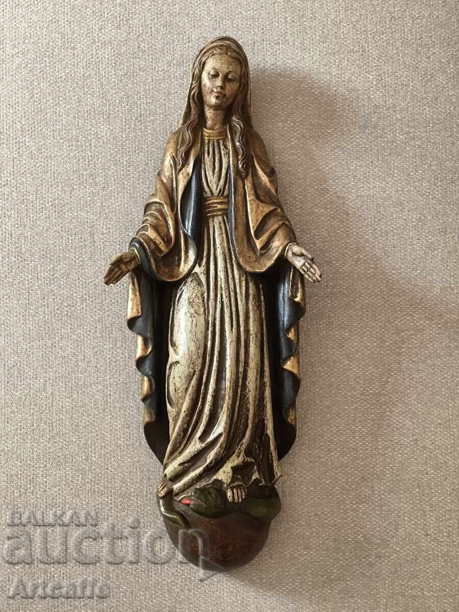 Όμορφη φιγούρα της Παναγίας "Αμόλυντη" - 7 Όμορφη φιγούρα της Παναγίας "Αμόλυντη" - 7