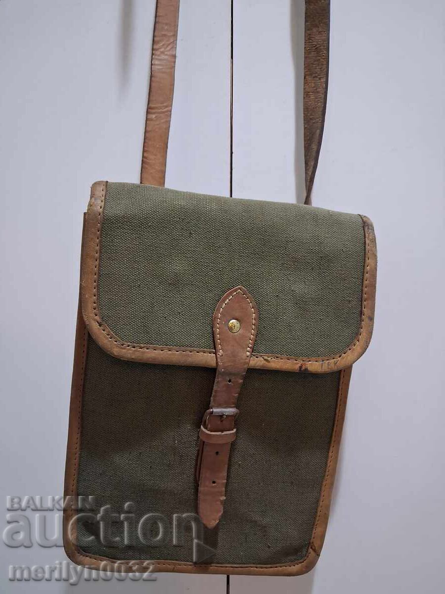 Τσάντα ταχυδρόμου καμβά (Breezen) - 5