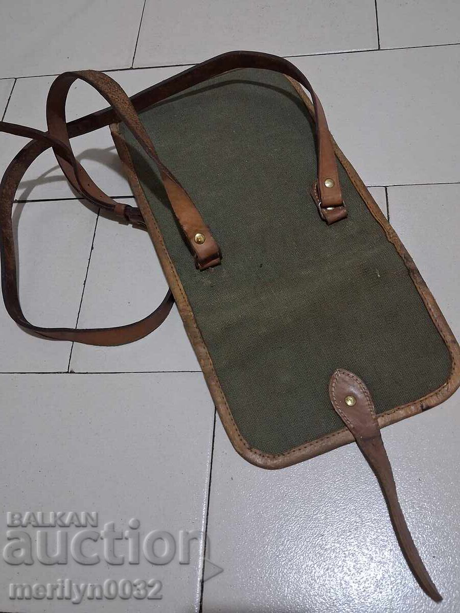 Τσάντα ταχυδρόμου καμβά (Breezen) - 6