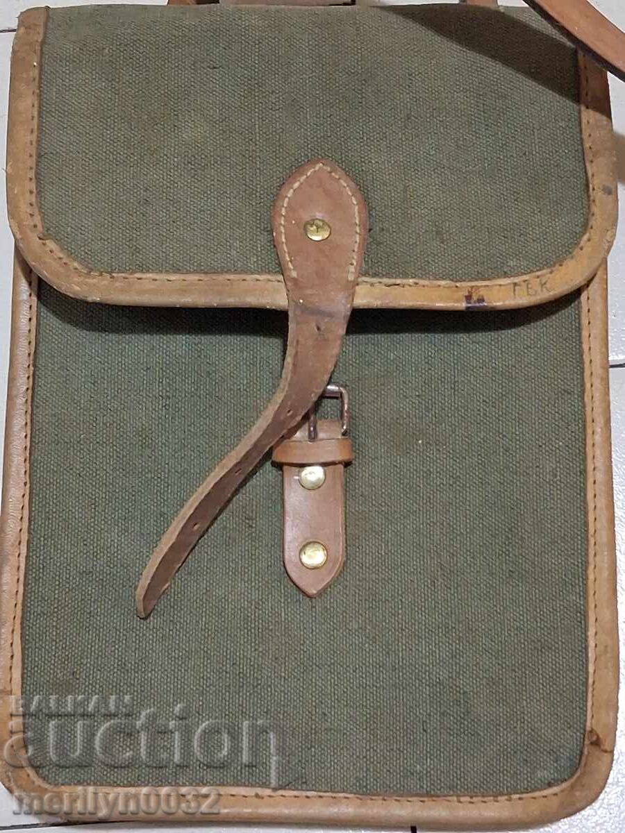 Τσάντα ταχυδρόμου καμβά (Breezen) - 7