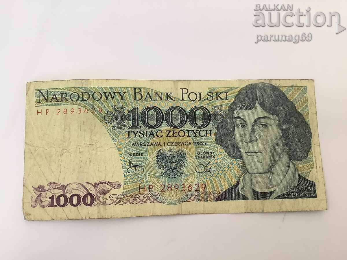 Polonia 1000 zloți 1982 Polonia 1000 zloți 1982