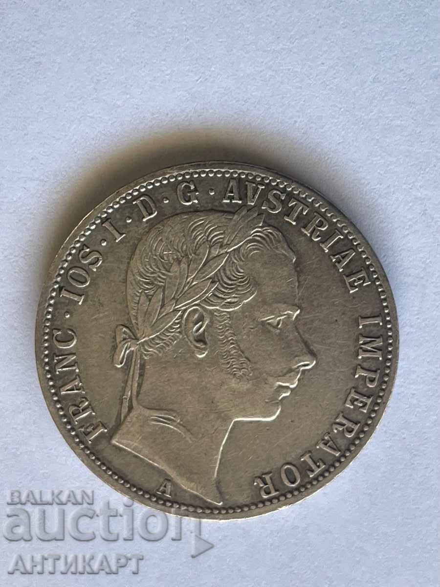 Δημοπρασία Redka srebŭrna νομίσματος Αυστρία 1 φλορίνι 1861