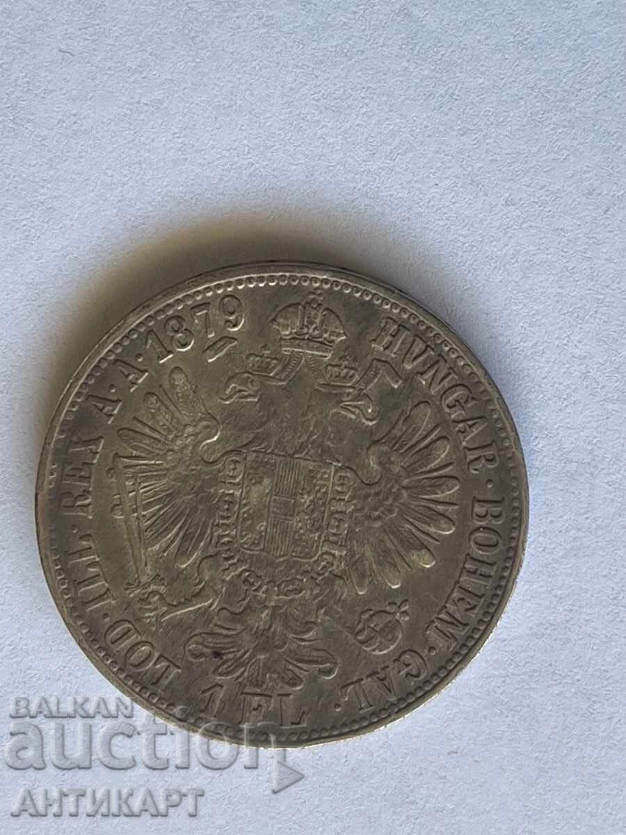 Redŭk srebŭren φλορίνι Αυστρίας 1879 Redŭk srebŭren φλορίνι Αυστρίας 1879