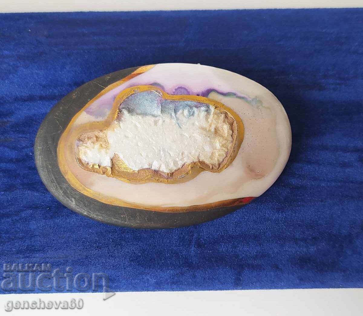 ΛΟΤ Συγγραφικά χειροποίητα ζωγραφισμένα παλιά καρφίτσες - 5