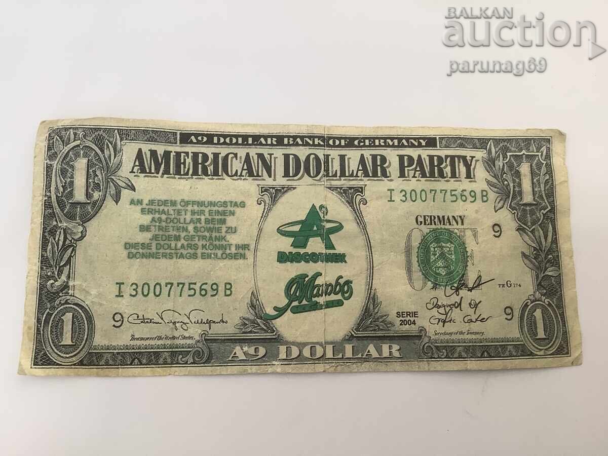 Германия 1 долар 2004 година - ФЕНТАЗИ БАНКНОТА