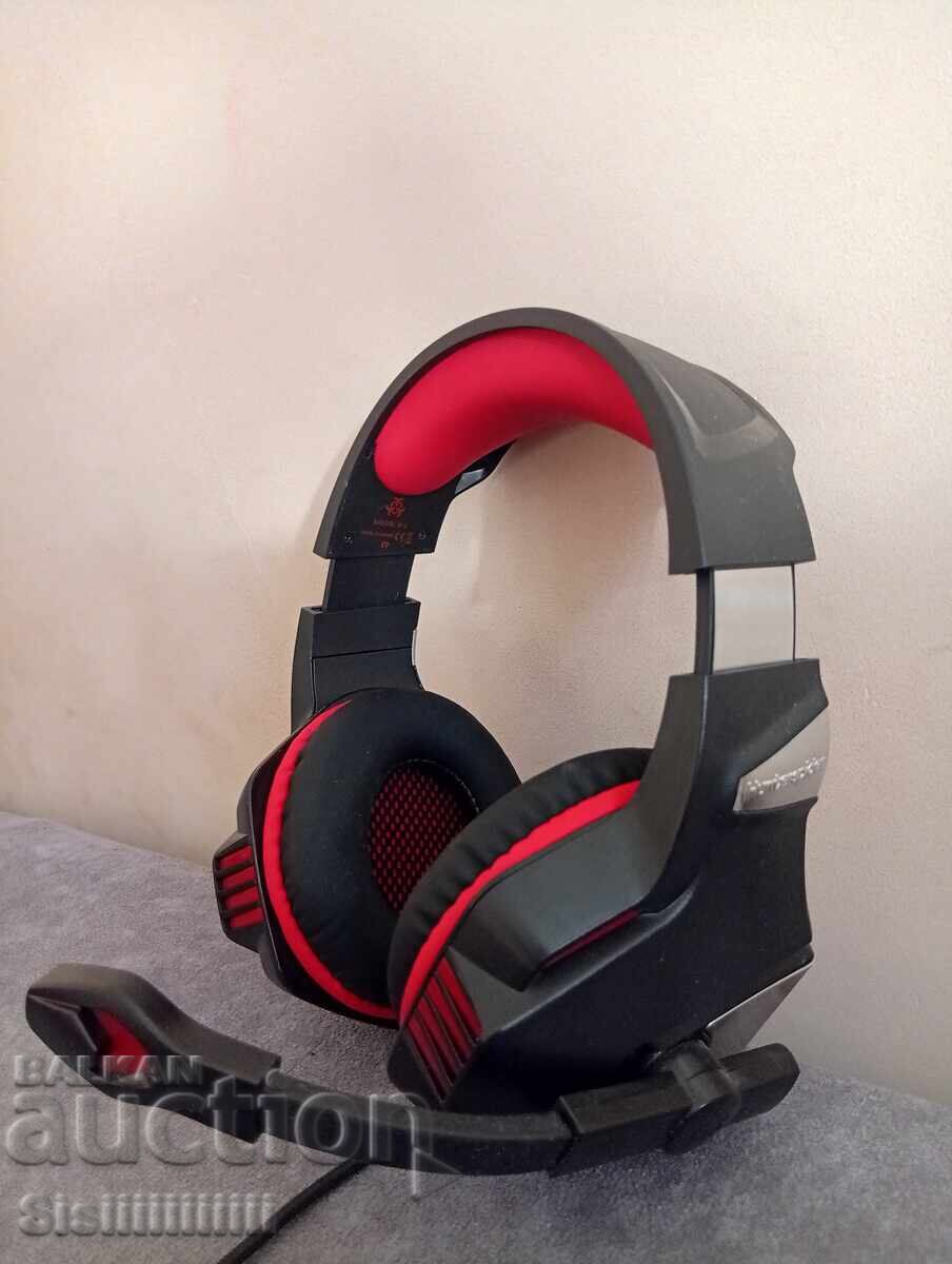 Gaming headphones with price 60.00 BGN | € 30.68