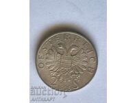 Silver Coin Austria 2 Schillings 1935
