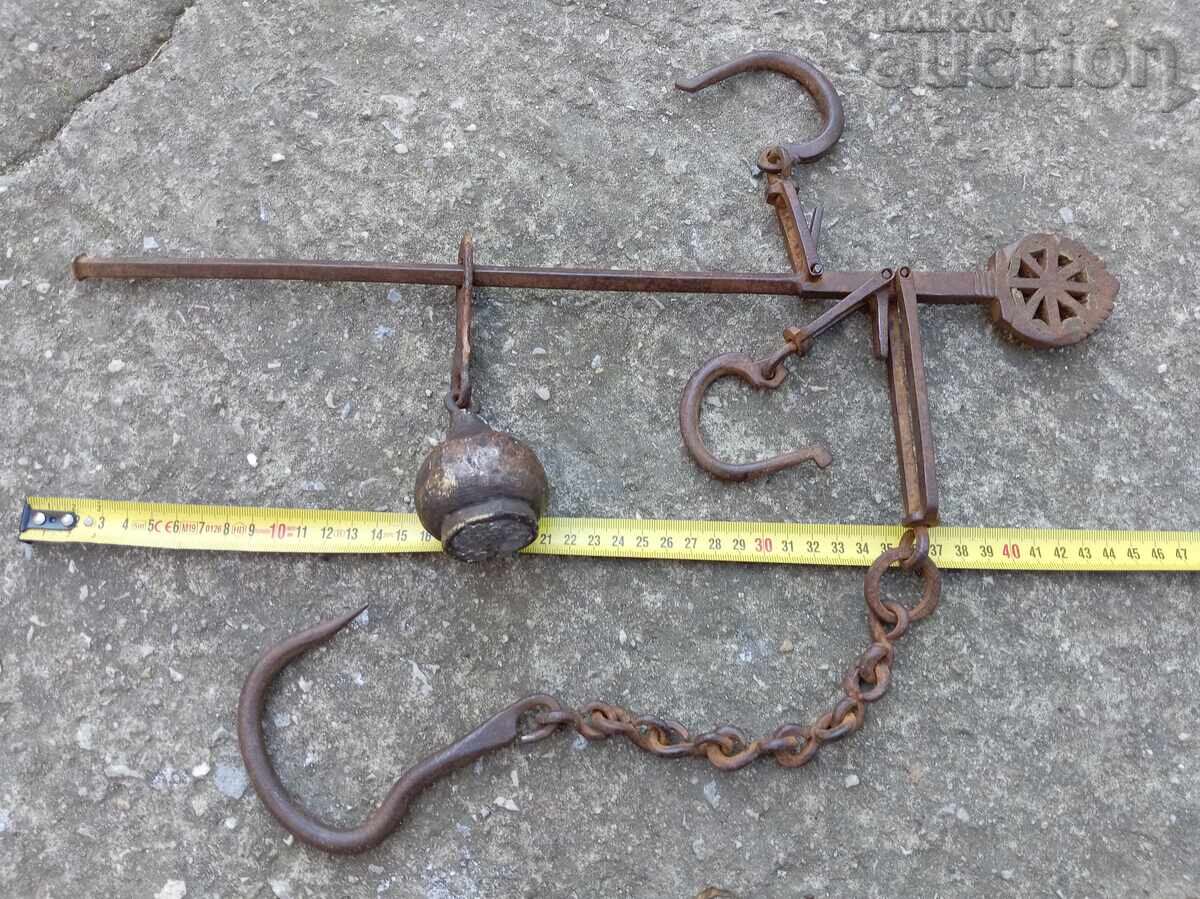 Ottoman steelyard with a mace in Oki, balance, weight - 6
