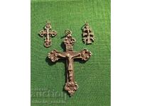 Revival silver crosses