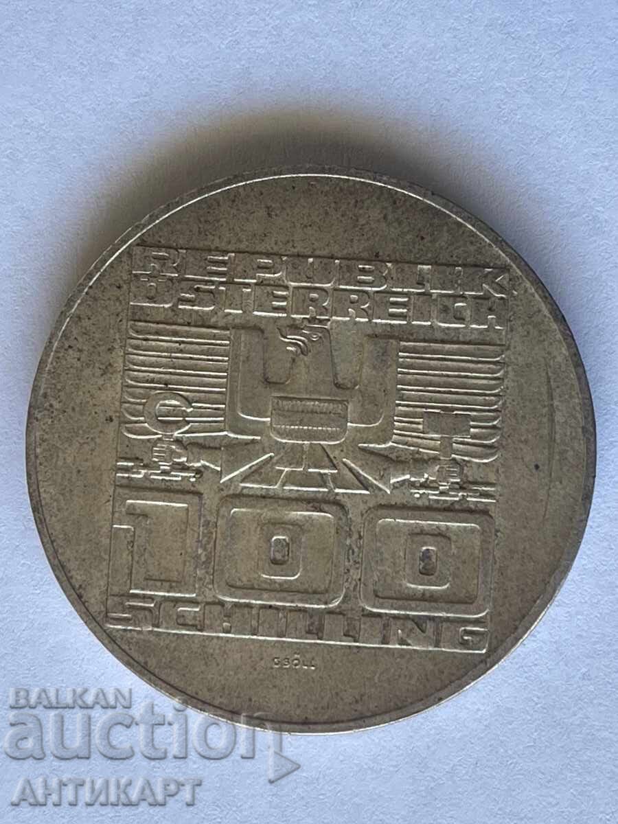 #1 Row Silver Jubilee Coin Austria 100 Schillings 1978 #1 Row Silver Jubilee Coin Austria 100 Schillings 1978
