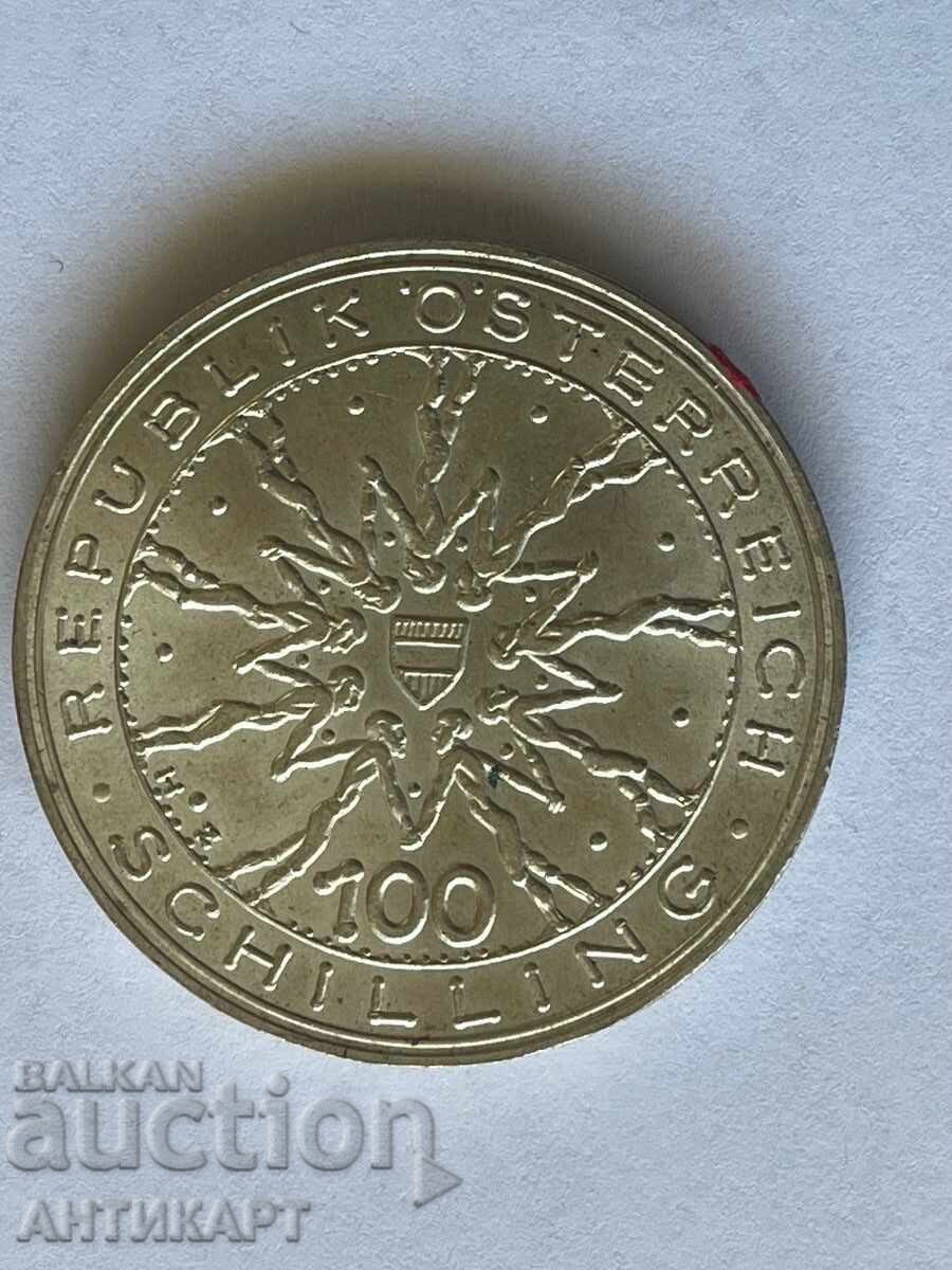 #2 Row Silver Jubilee Coin Austria 100 Schillings 1978 #2 Row Silver Jubilee Coin Austria 100 Schillings 1978
