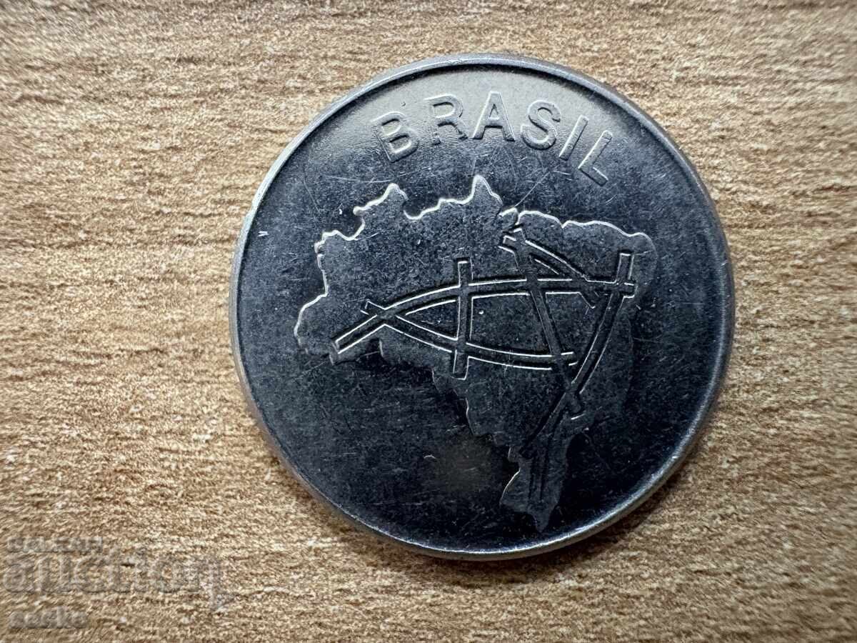 Бразилия - 10 крузейру (1993) с цена 0.45 лв. | € 0.23 Бразилия - 10 крузейру (1993) с цена 0.45 лв. | € 0.23
