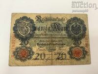 Γερμανία 20 γραμματόσημα 1908