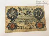 Γερμανία 20 γραμματόσημα 1908