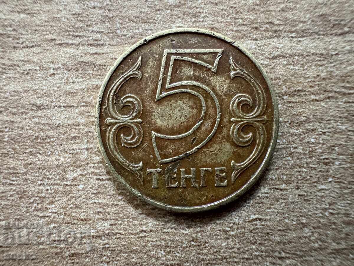 Kazahstan - 5 tenge (2000)