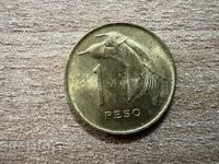 Уругвай - 1 песо (1968)