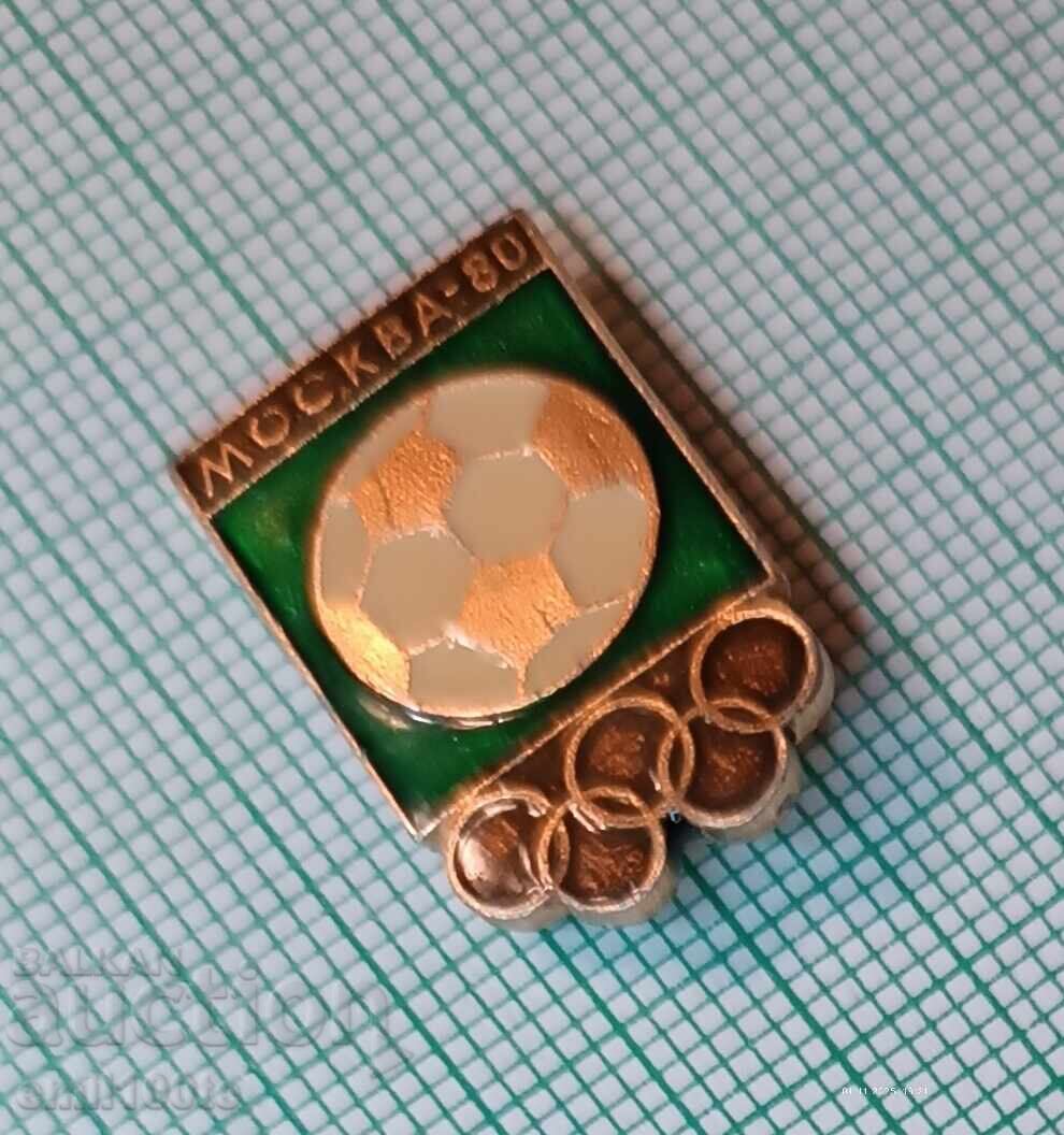 Аукцион Значка- Олимпиадата Москва 1980  Футбол