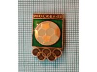 Badge - Olympics Moscow 1980 Football