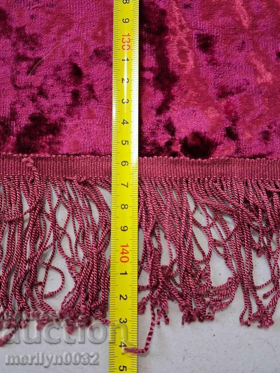 Δημοπρασία Πολύχρωμη κουβέρτα από βελούδο από την εποχή της Σοβιετικής Ένωσης (ΕΣΣΔ)