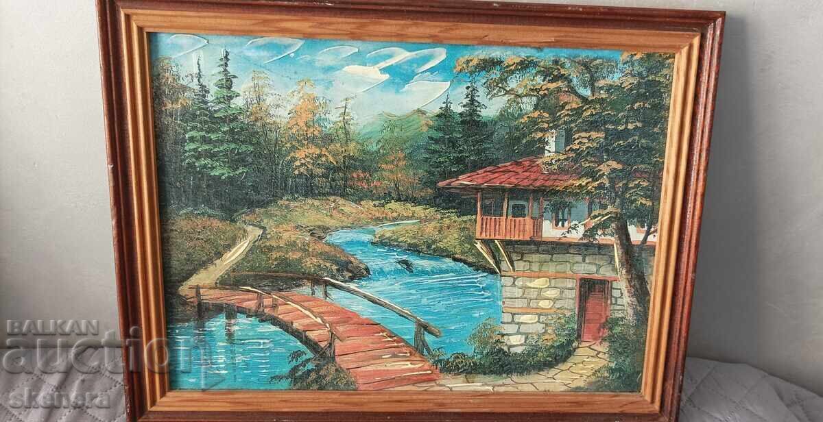 Pictura in ulei cu preț 35.00 BGN | € 17.90 Pictura in ulei cu preț 35.00 BGN | € 17.90