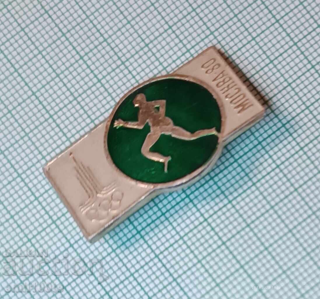 Licitație Insigna - Olimpiada Moscova 1980 Atletism