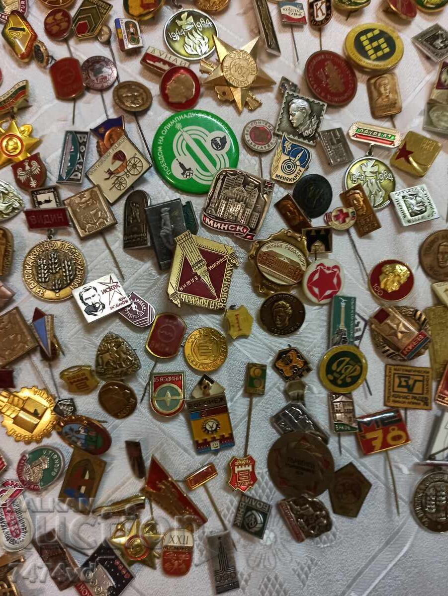 COLECȚIE URIAȘĂ DE INSIGNE 500 BUCĂȚI, INCLUSIV EMAILATE - 5 COLECȚIE URIAȘĂ DE INSIGNE 500 BUCĂȚI, INCLUSIV EMAILATE - 5