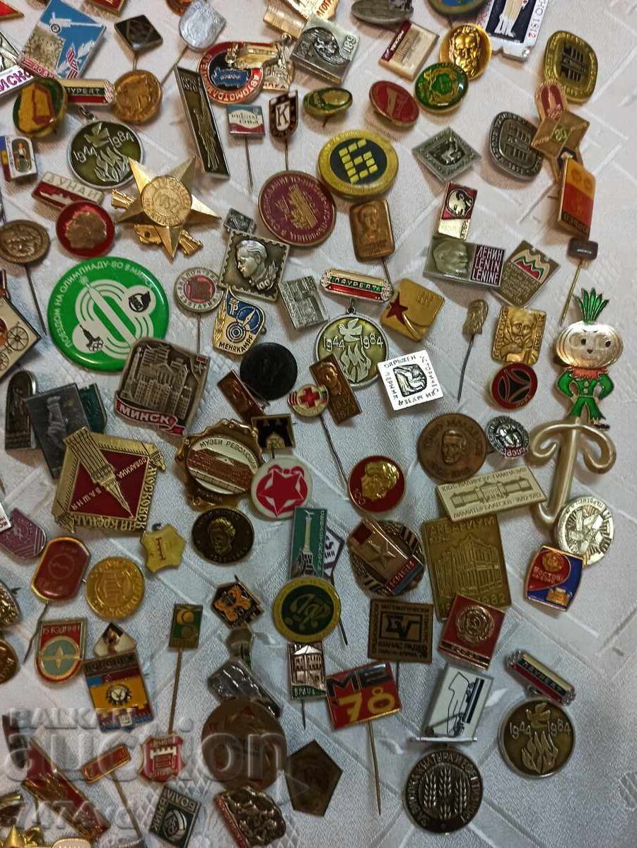 COLECȚIE URIAȘĂ DE INSIGNE 500 BUCĂȚI, INCLUSIV EMAILATE - 6 COLECȚIE URIAȘĂ DE INSIGNE 500 BUCĂȚI, INCLUSIV EMAILATE - 6