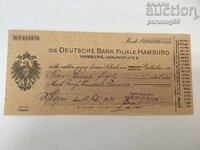 Германия 500000 марки 1923 година  - ЧЕК Хамбург
