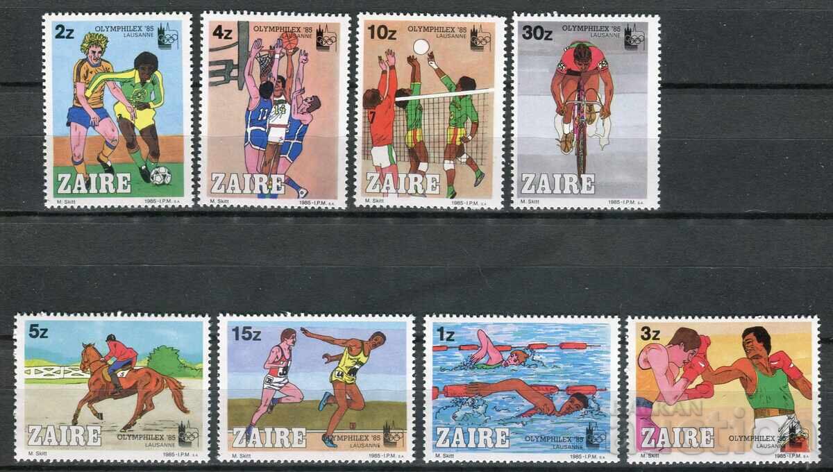 Zaire 1985. MnH - Sport, Olympics Zaire 1985. MnH - Sport, Olympics
