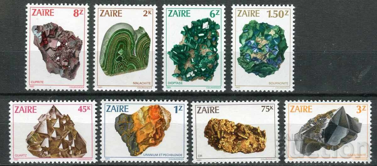 Заир 1983г. MnH - Геология, минерали