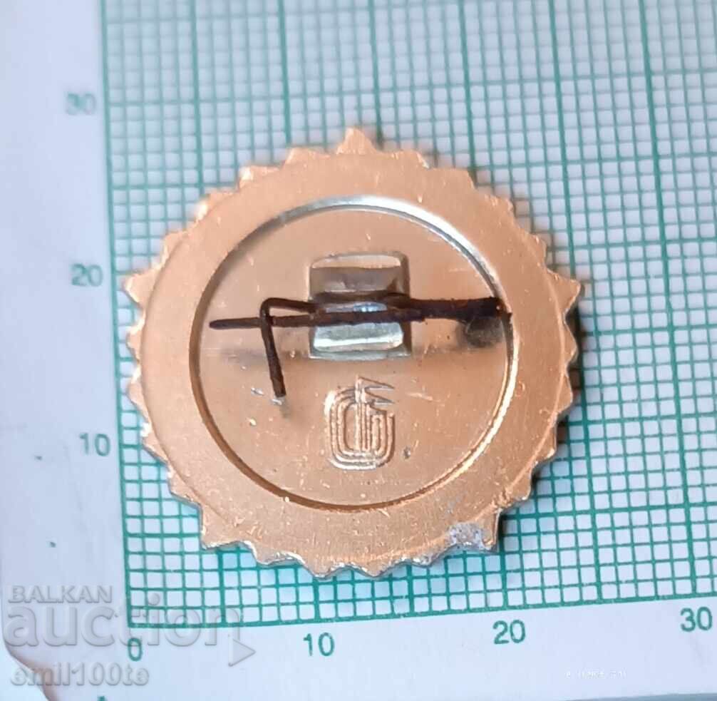 Delivery of Badge - Olympics Moscow 80 GTO Ready for Labor and Defense USSR Delivery of Badge - Olympics Moscow 80 GTO Ready for Labor and Defense USSR