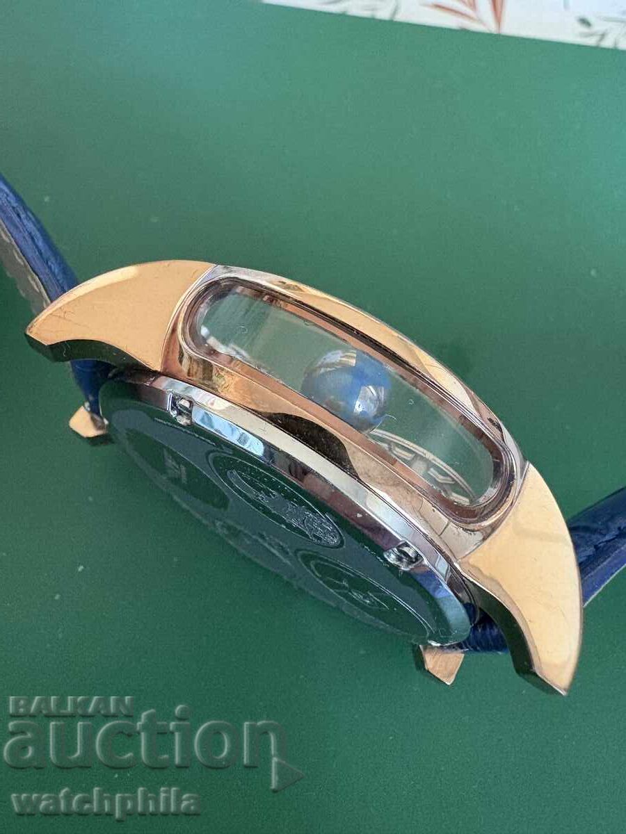 Δημοπρασία Pindu ενδιαφέρον σπάνιο ανδρικό ρολόι. Λειτουργεί Δημοπρασία Pindu ενδιαφέρον σπάνιο ανδρικό ρολόι. Λειτουργεί