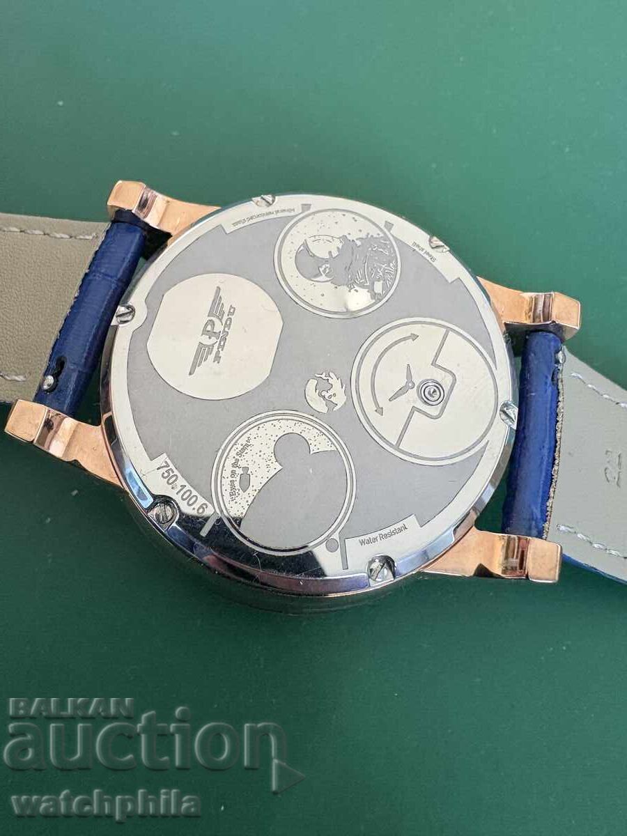 Παράδοση Pindu ενδιαφέρον σπάνιο ανδρικό ρολόι. Λειτουργεί Παράδοση Pindu ενδιαφέρον σπάνιο ανδρικό ρολόι. Λειτουργεί