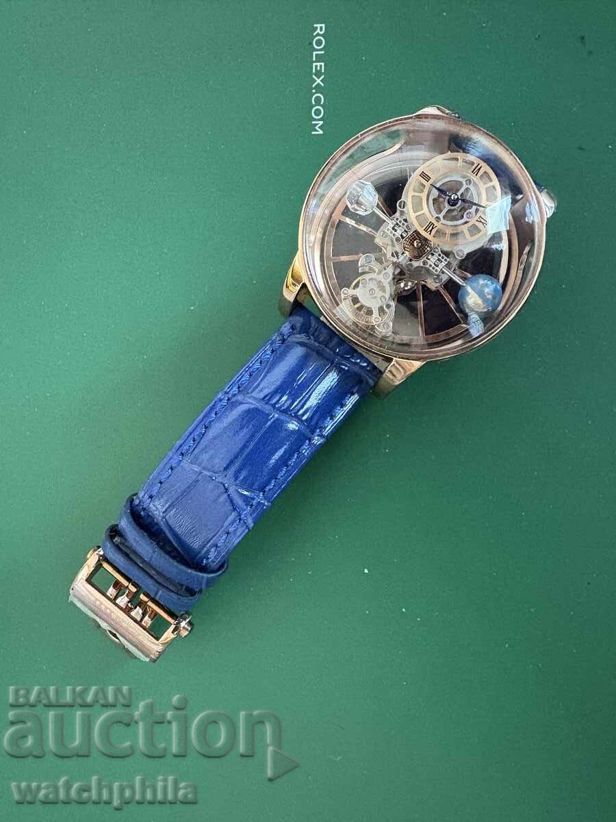 Pindu ενδιαφέρον σπάνιο ανδρικό ρολόι. Λειτουργεί - 6 Pindu ενδιαφέρον σπάνιο ανδρικό ρολόι. Λειτουργεί - 6