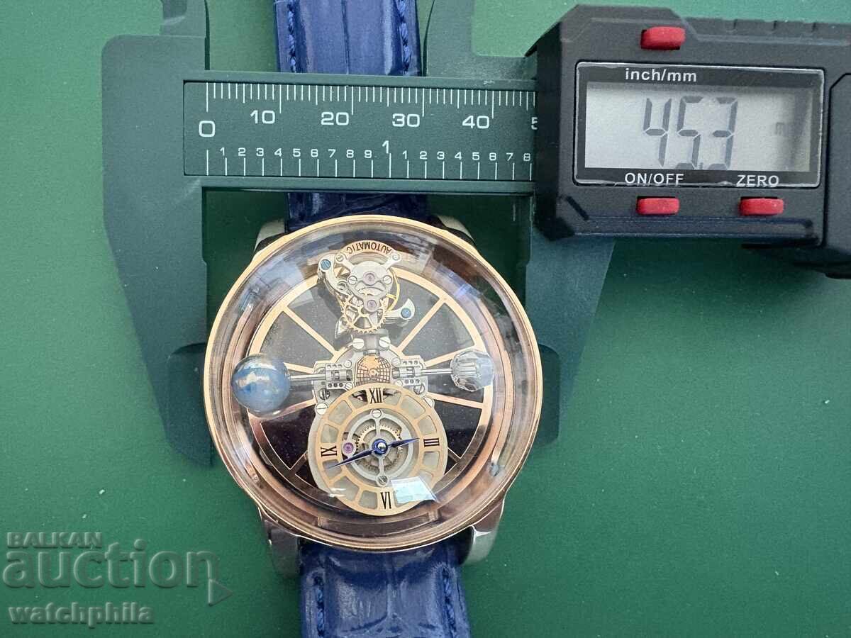 Pindu ενδιαφέρον σπάνιο ανδρικό ρολόι. Λειτουργεί - 7 Pindu ενδιαφέρον σπάνιο ανδρικό ρολόι. Λειτουργεί - 7