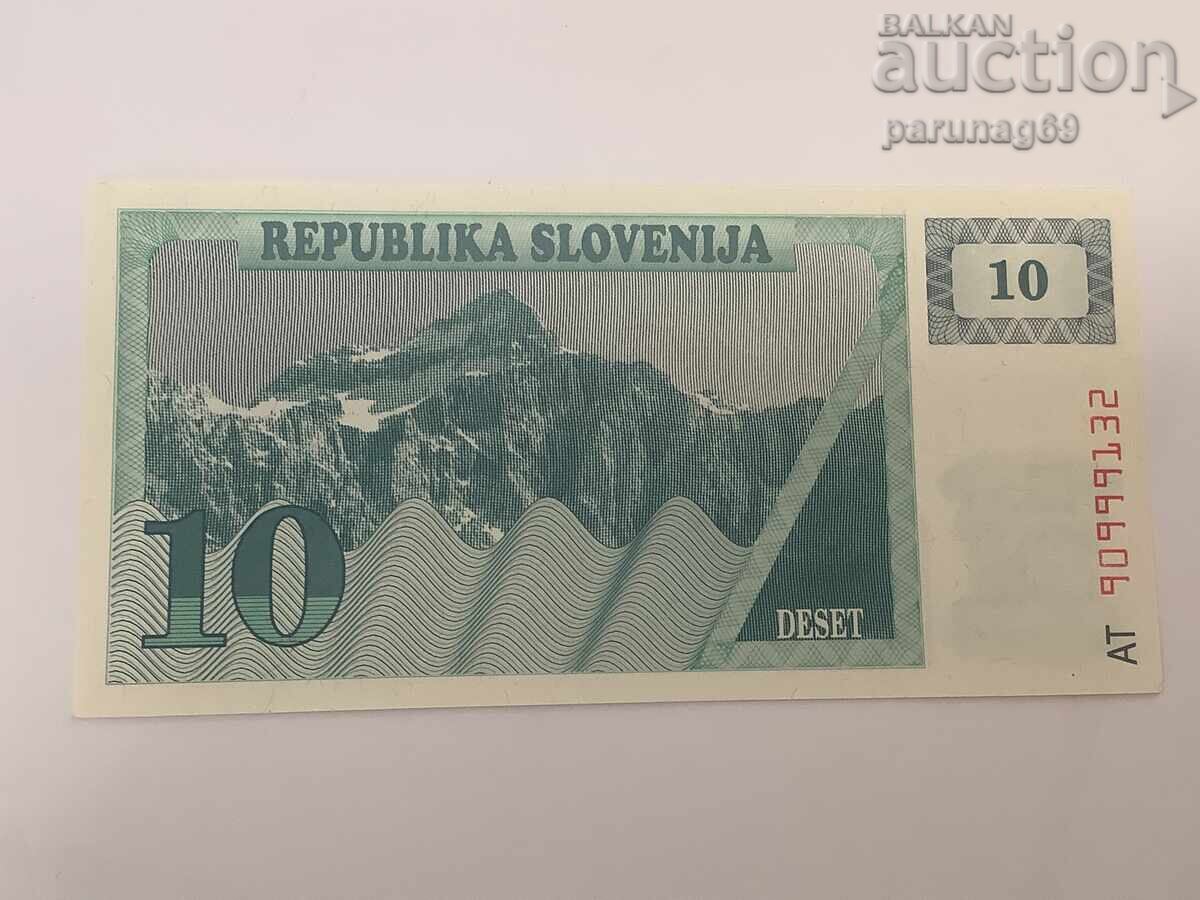 Slovenia 10 Tolar 1990 Year UNC Slovenia 10 Tolar 1990 Year UNC