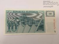 Slovenia 10 Tolar 1990 Year UNC