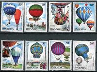 Ρουάντα 1984 μ.Χ. MnH - Μπαλόνια, αεροπλοΐα