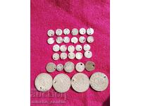 Ottoman silver coins collection pendari jewelry
