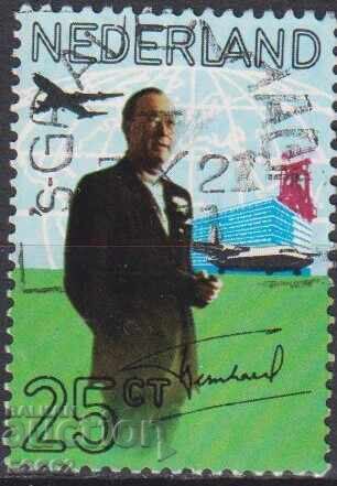 Клеймована марка Принц Бернхард 1971 от Нидерландия