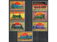Equatorial Guinea - MNH 1972 - Locomotives