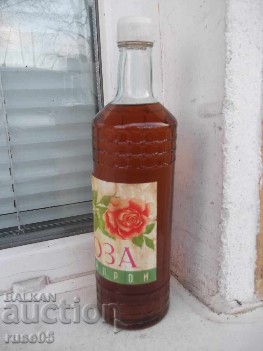 Auction  Liqueur "Rose" from the time of the soca unopened